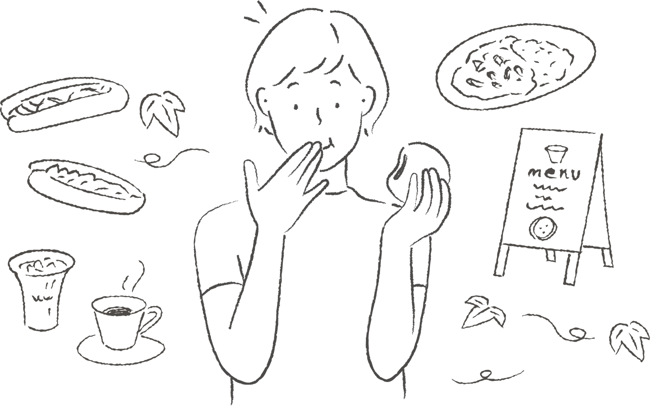 あなたのイベントに、美味しいと笑顔をお届けします。画像